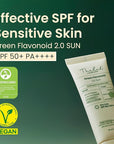 The Lab Mineral 100% Zinc SPF 50 Sunscreen Face & Body Hydrating Moisturizing Reef Friendly Korean Beauty - Green Flavonoid 2.0 Sun By Blanc Doux