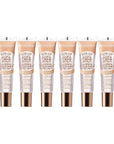 Ruby Kisses Broadway Vita-Lip Clear Lip Gloss (Shea Butter 6 Pack), Ultra-Hydrating & Soothing Formula with Multi-Vitamin Oils, High-Shine Non-Sticky Finish, Nourishing Lip Balm for Healthy Lips