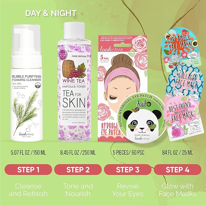Korean Skin Care Set - Simplified
