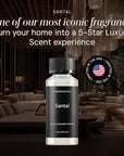 Santal Essential Oils for Diffuser | Aromatherapy Fragrance Oil with Notes of Sandalwood, Musk, & Papyrus | Luxury Scent Oil | 4.05 fl oz, 120ml