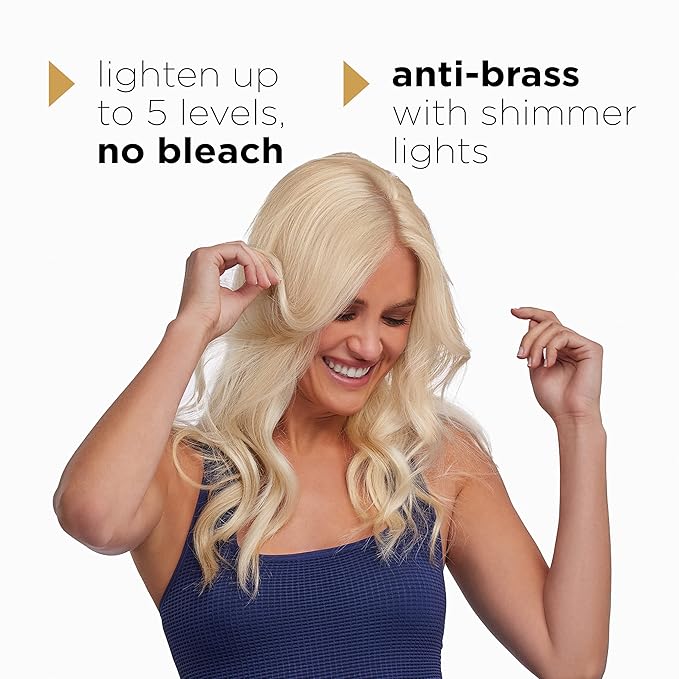 Clairol Blonde It Up Permanent Hair Dye, Platinum Blonde Hair Color, Pack of 2