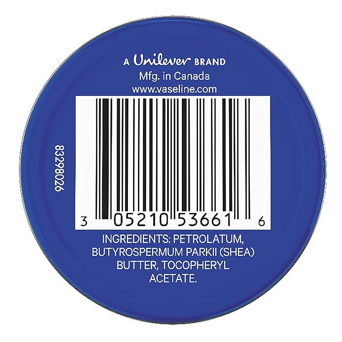 Vaseline Lip Therapy Lip Balm Tin, oz