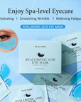Under Eye Patchs Hyaluronic Acid Eye Mask for Dark Circles and Puffiness Wrinkle Eye Bags 30 Pairs