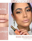 Oulac Nude Hydrating Lipstick Set For Women High Impact Lipcolor Tinted Lip Balm, Nourishing, Satin Finish, Moisturizing Creamy Formula, Vegan Clean Beauty Sensual Glow Rich Crème 01+02+04(SET 1)