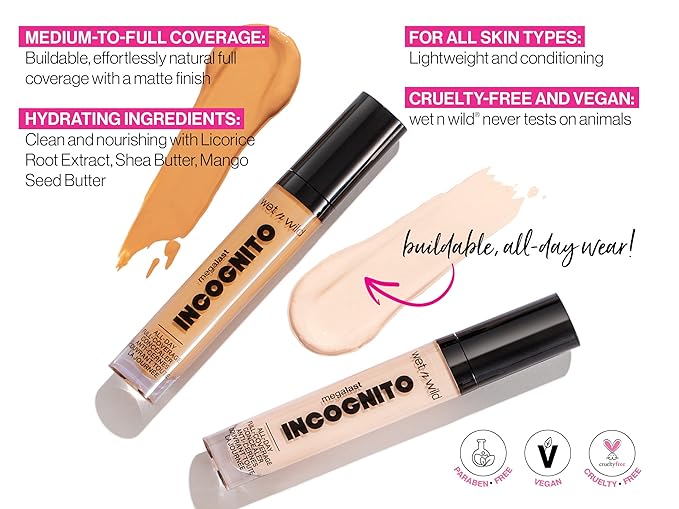 wet n wild Mega Last Incognito All-Day Full Medium Neutral