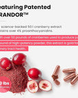 Kidney Cleanse Detox & Repair | 22-In-1 Kidney Health Supplement | Extra Strength 50:1 Cranberry Extract with Bioperine for Increased Absorption | Kidney & Urinary Tract Support & Flush Formula