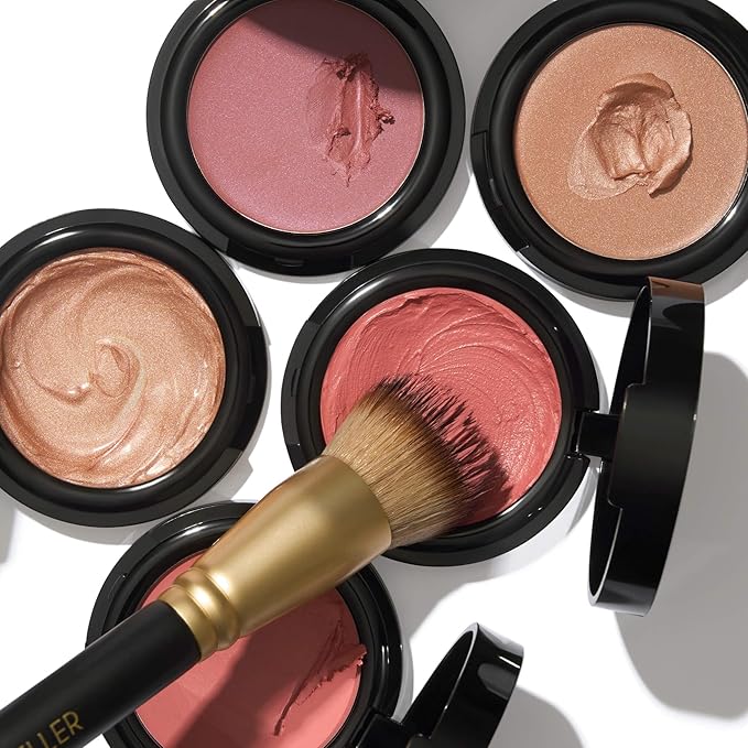 LAURA GELLER NEW YORK The Wonder Balm Cream Blush - Hydrating Weightless Subtle Hint of Color + Glow for Mature Skin - Vegan Squalane - Apply to Cheeks & Lips (02 Pinch-Me Pink)