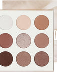 docolor Neutral Eyeshadow Palette 9 Colors Nude Brown Eyeshadow Palette Eye Shadow Palette Makeup Palettes with Velvety and Silky Finishes Highly Pigmented Mattes Shimmers Glitter Eye Makeup Palettes