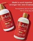 SheaMoisture Curl Stretch Conditioner Kalahari Melon Oil Infused with Hyaluronic Serum, Hydration Hero Deeply Moisturizes and Repairs Damage, for Easy Detangling and Styling 13 Fl Oz