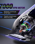SUPRENT Hair Clippers for Men, Cordless Hair Clippers Set with Type-C Rechargeable, 7000 RPM Powerful Haircutting Clippers