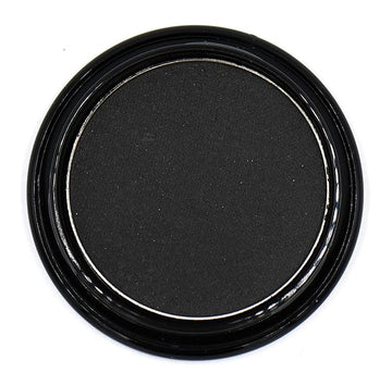 Black Matte Opaque Smokey Eye Onyx Midnight Zero Jet Black Pressed Powder Single Vegan Eyeshadow; Talc, Paraben & Cruelty Free