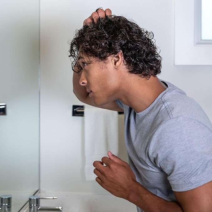 Oars + Alps Conditioning and Defining Cream, Styling Cream to Prevent Dull and Dry Hair, Moisturizing, Hydrating, Sofetening Hair Lotion with Argan Oil & Chia Seed Oil, 3.4oz