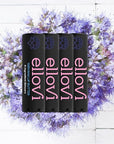 Ellovi Natural Lip Butter Lip Balm - Nirvana - Pure Enough to Eat - Made With Just 6 Vegan Ingredients - 100% Natural & Organic Moisturizing Lip Care for All Day Hydration (4-Pack)