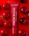 ColourPop Fresh Kiss Glossy Lip Balm - Hydrating Lip Care Enriched with Peptides, Hyaluronic Acid, Shea Butter & Vitamin E for an Ultra-Cushiony Formula - Cherry Glaze (2 Count)