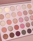 ColourPop Smoke N Roses Eyeshadow Palette - Rosey & Smokey Hues with Metallic and Matte Finishes - High-Pigment Eye Makeup with a Long-Wearing Formula (1.16 oz)