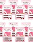 Salt Range Lip Balm with Cherry & Shea Butter – Hydrating and Soothing Lip Moisturizer for Deep Nourishment, Organic Chapstick, 12-Count Pack (24 Pieces) for Soft Lips