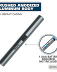 Wahl Micro Groomsman Battery Personal Trimmer for Hygienic Grooming with Rinseable, Interchangeable Heads for Eyebrows, Neckline, Nose, Ears, & Other Detailing - 05640-600