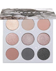 ColourPop Of Quartz Eyeshadow Palette - Neutral Taupe Palette with Metallic and Matte Finishes - High-Pigment Eye Makeup with a Long-Wearing Formula (0.3 oz)