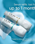 Gillette Venus Radiant Skin Moisturizing Women’s Razor For Dry And Sensitive Skin With Olay Moisturizer Dispenser, 1 Serum, And 1 Razor Blade Refill