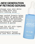 Pacifica Retinol Serum for Face - Wake Up Beautiful Retinoid Night Face Serum - Anti-Aging Skin Care & Skin Brightening - Retinol, Collagen & Antioxidants Vegan & Cruelty-Free Dermatologist Tested