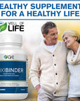 Well of Life Revitalize with Our Detox & Repair Complex ToxiBinder 90Vcap, Vegan, Non-GMO Blend of Humic & Fulvic Acids for Enhanced Energy, Better Gut & Joint Health, Hydration and Superior Nutrient