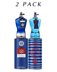 Hybrid & Company Mens 2 Pcs Long-Lasting Perfume Vaporisateur Natural Spray