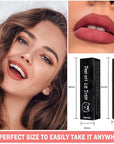 Peel Off Lip Stain Lip Tint Matte Liquid Lipstick Nude Lip Gloss Long Lasting Waterproof Lip Tint Stain Non-stick Cup Peel Off Lipstick Lip Makeup for Women Girls - 01