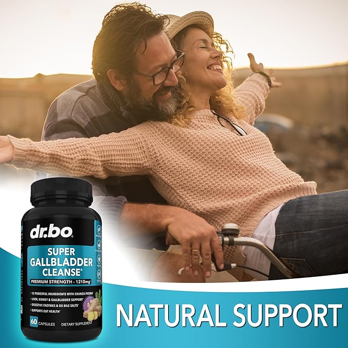 Gallbladder Supplements Cleanse Formula Support - Keto Digestive Enzymes with Ox Bile Supplement, Chanca Piedra & Betaine HCL - Gallstone Dissolver Kidney Liver Gall Bladder Flush Detox Stone Breaker