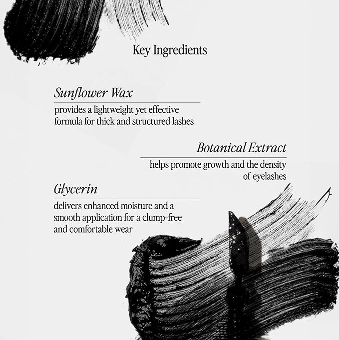 Jillian Dempsey FLYK Trick Mascara | Clean, Lash-Boosting, Natural Mascara & Eyeliner | 90 Degree Flexible Stamp