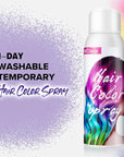 ONE-TIME USE Purple Hair Color