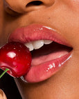 ColourPop Fresh Kiss Glossy Lip Balm - Hydrating Lip Care Enriched with Peptides, Hyaluronic Acid, Shea Butter & Vitamin E for an Ultra-Cushiony Formula - Cherry Glaze (0.49 oz)