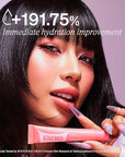 LipLock Jelly Serum for Dry Lips, Long-Lasting, Hydrating, Plumping, Glossy Mask with Rose PDRN, Carrot Collagen, Pillow Peptide, Moisturizing Tinted Lip Balm. (Peach Muse)