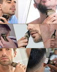 Foil Shavers for Men Beard Trimmer Electric Razor for Men Bald Head Hair Shaving Kit Cordless Waterproof
