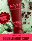 NYX PROFESSIONAL MAKEUP Smushy Matte Lip Balm, Tinted Lip Moisturizer with Soft, Matte Finish - Smudge Fudge (Chocolate Brown)