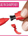 Maybelline Super Stay Ink Crayon Lipstick Makeup, Precision Tip Matte Lip Crayon with Built-in Sharpener, Longwear Up To 8Hrs, Reach High, Rosey Mauve, 1 Count