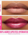 Maybelline Lifter Gloss, Hydrating Lip Gloss with Hyaluronic Acid, High Shine for Plumper Looking Lips, Heat, Raspberry Neutral, 0.18 Ounce