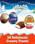 Kinder Chocolate Countdown Advent Calendar, Chocolate Candy, 2025, 2 Pack, Holiday gift for all, 24 Pieces 8.8 oz