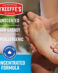O'Keeffe's for Healthy Feet Foot Cream - 6.4 oz Jar (1 Pack) - Guaranteed Relief for Extremely Cracked, Dry Feet, Repairing Skincare, Instantly Boosts and Retains Moisture Levels