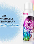 Blue Hair Spray Hair Dye