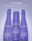 Nexxus Hy-Volume Weightless Lift Conditioner Protein Fusion with Collagen Protein & Hyaluronic Acid For Flat & Limp Hair for 48 Hours of Volume 13.5 Fl Oz