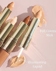 Wander Beauty Dualist Matte and Illuminating Concealer Makeup 0.28 fl oz