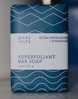 Oars + Alps Superfoliant Exfoliating Men's Bar Soap, Dermatologist Tested and Made with Clean Ingredients, Travel Size, 1 Pack, 6 Oz