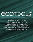 EcoTools Deep Cleansing Facial Brush, Manual Facial Cleansing Brush Exfoliates & Deeply Cleanses, Remove Makeup & Dry Skin, Eco-Friendly Face Brush for Cleansing, Color May Vary, 1 Count