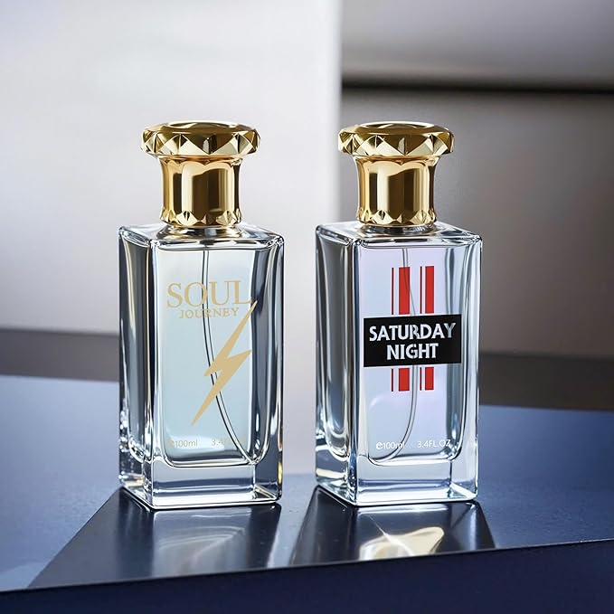Hybrid & Company Mens 2 Pcs Saturday Night Soul Journey Eau De Perfum Vaporisateur Natural Spray