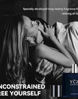 Ycz Charm Unfolds Marine Perfume for Men, 1.7 oz. Long Lasting Eau De Parfum Cologne For Men, Oriental Woody Fragrance - Ideal Special Occasions, Making it the Ideal gentlemen’s Gift