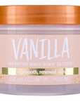 Tree Hut Vanilla Whipped Shea Body Butter | Long-lasting Hydration Leaves Skin Feeling Soft & Moisturized | Lightweight | Nourishing Essential Body Care | 8.4 fl oz.