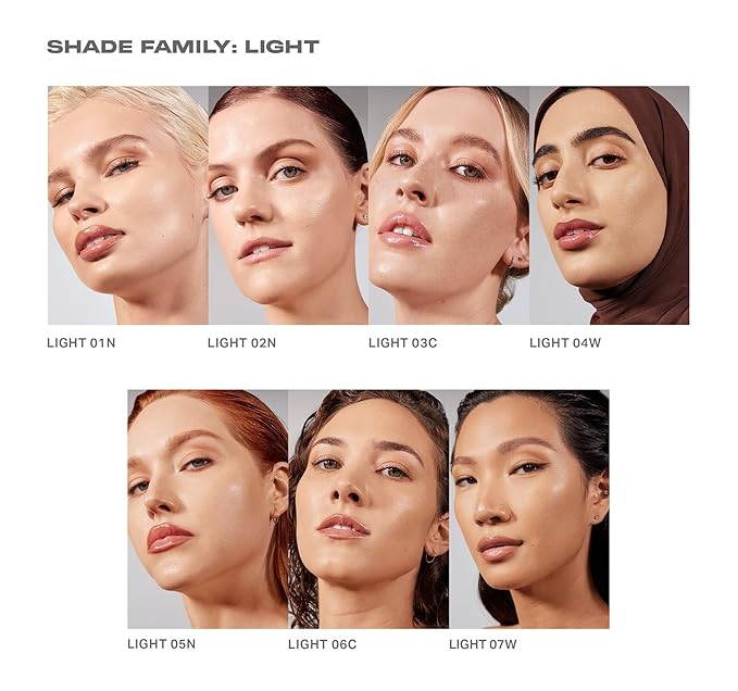 Morphe Lightform Dewy Foundation - Extended Hydration Foundation Makeup with a Lasting, Natural Radiant Finish - Long-Wearing Formula with Buildable, Medium Coverage - Light 05N (1.01 fl oz)