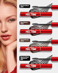 Revlon ColorStay Full Time Waterproof Mascara, Volumizing Eye Makeup, 24 Hour Wear, Smudge-Proof, Flake-Proof, 411 Blackest Black, Waterproof