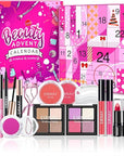 Makeup Advent Calendar 2025, 24 Days Christmas Gift Makeup Sets For Women Teen Girl, 2025 Xmas Countdown Calendar Cosmetics Holiday Surprise Make Up Gift Kits for Women Full Kit