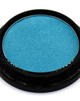 Peacock Neon Jewel Tone Blue Turquoise Teal Shimmer Pressed Powder Single Vegan Eyeshadow; Talc, Paraben & Cruelty Free